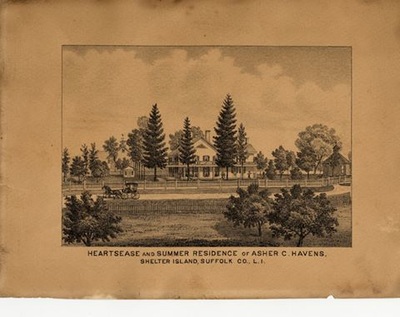 Image of "Heartsease, Summer Residence of Asher C. Havens, Shelter Island, Suffolk County, New York."