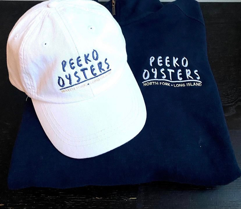 Peeko Oysters hat and tshirt